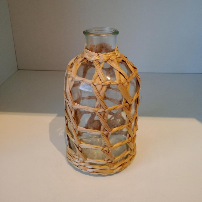 Vaso Garrafa P - Palha