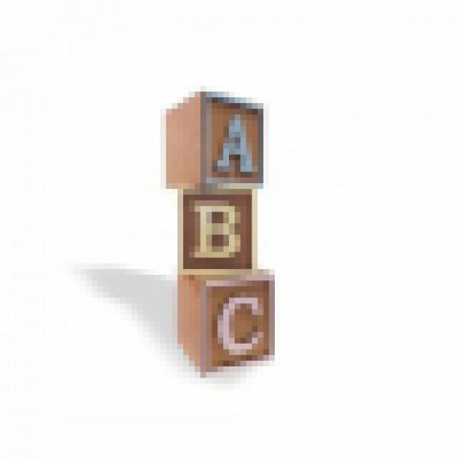 TRIO DE CAIXAS ABC 15 X 15 CANDY ROSA BEBE/A