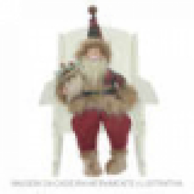 BONECO NATAL PAPAI NOEL SENTADO (VERMELHO XA