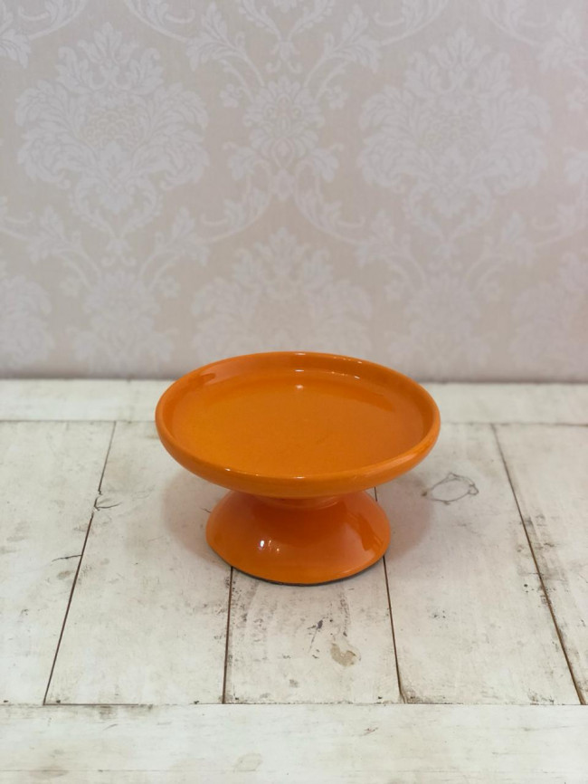 Suporte Doce Baixo Red. Laranja - D 18,5 x A 10