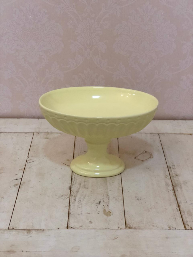 Taça Oval Média Amarelo Candy - C 23 x A 15