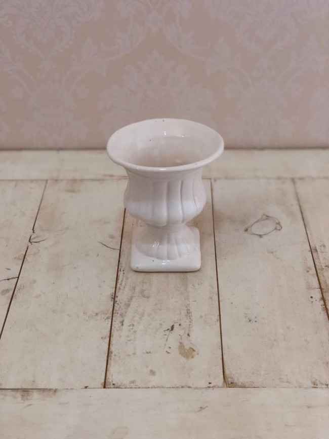 Vaso Pequeno Branco - D11 x A13