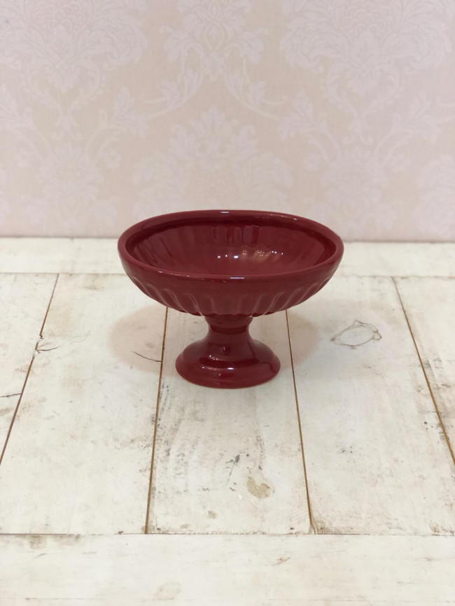 Taça Oval Pequena Marsala - C 15,5 x A 11