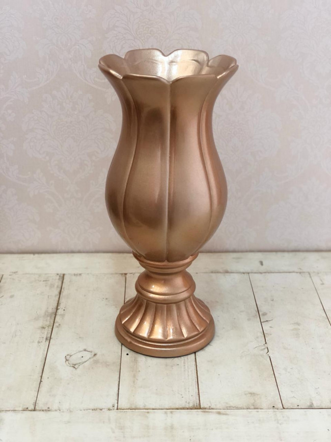 Vaso Alto Rose Gold - D17 x A38