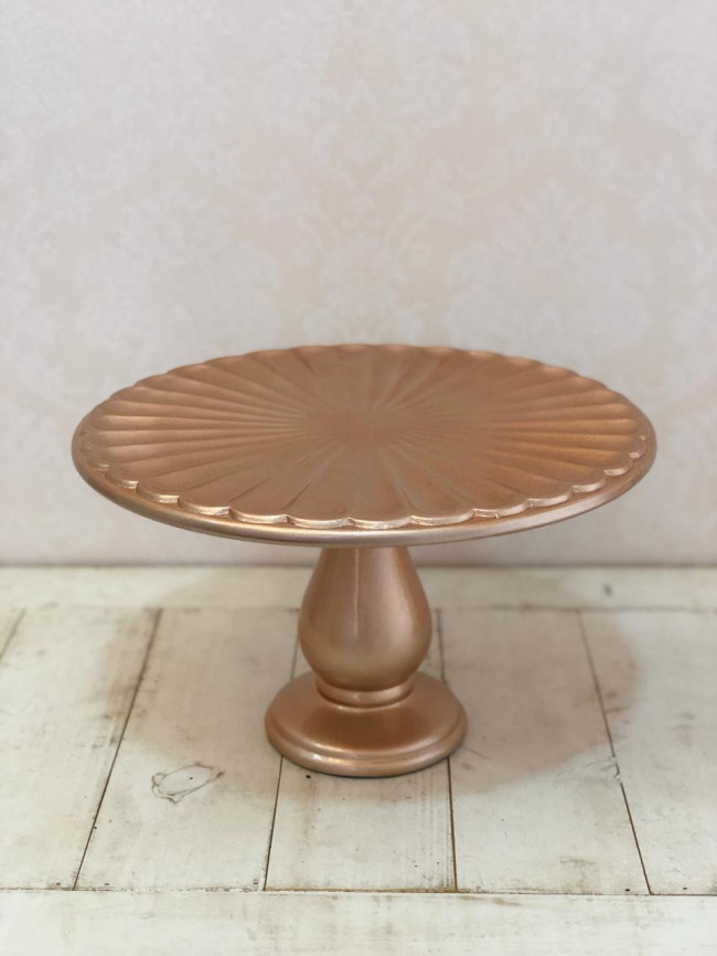 Boleira Alta Frisada Red. Rose Gold - D34 x A20