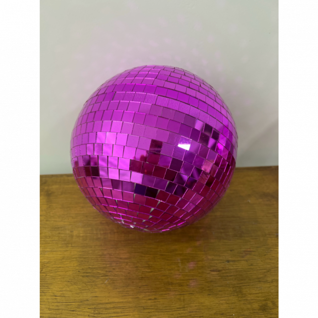 Globo espelhado pink
