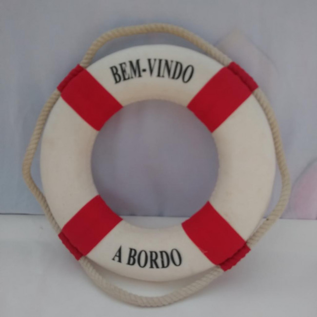 Bóia Salva-vidas 25cm náutico