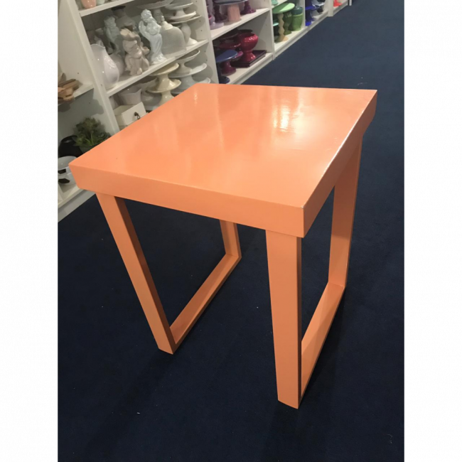 Mesa M pastel laranja M