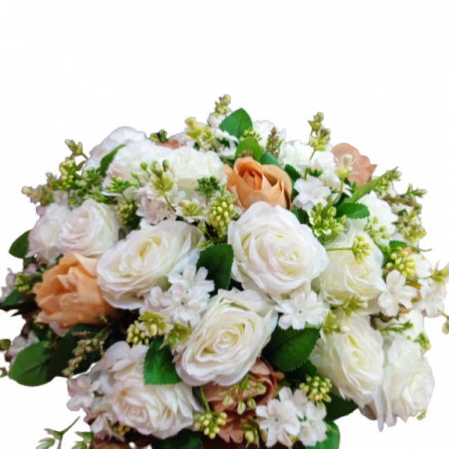 Arranjo de flores amarela