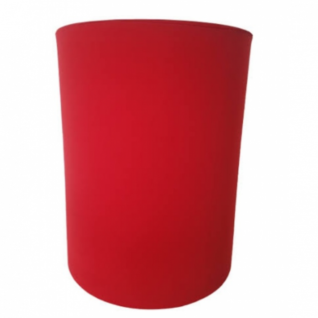 Capa cilindro vermelha P