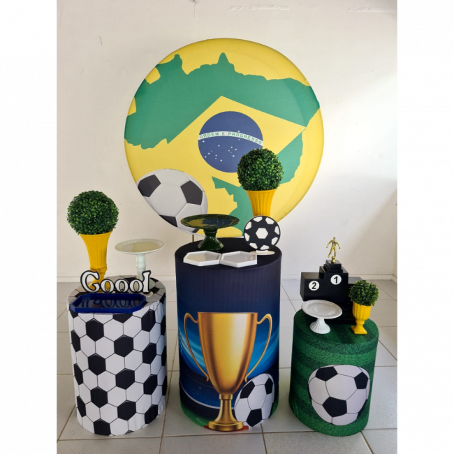 Capa cilindro futebol M