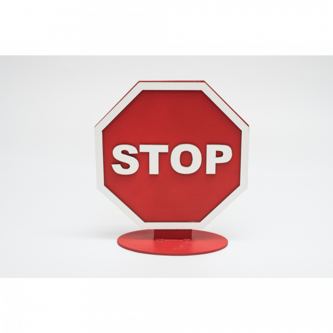 Placa Stop