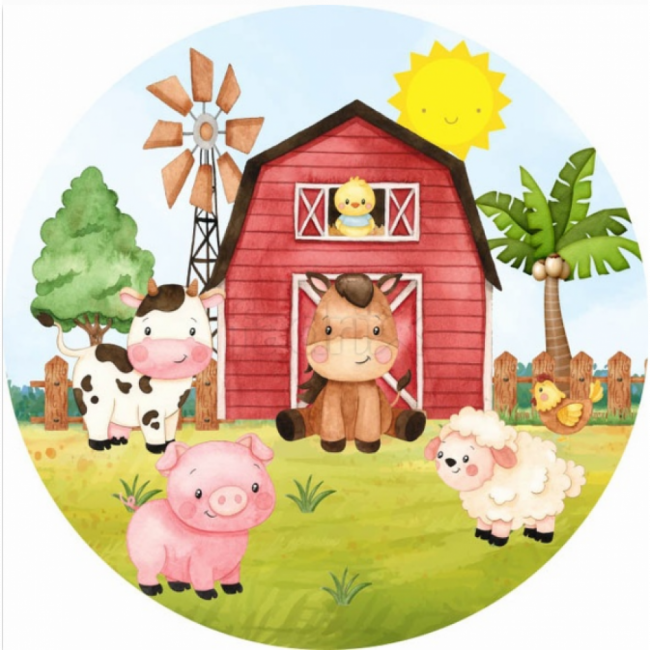 PAINEL FAZENDINHA MENINO cod. 1252