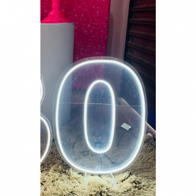 Número 0 Led - 50/60cm