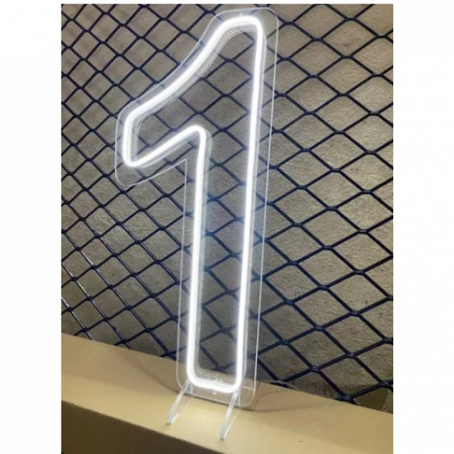 Número 1 Led - 50/60cm