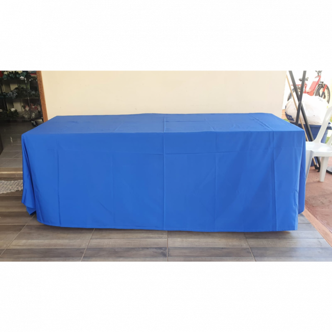 FORRO BUFFET CETIM AZUL ROYAL 3,20x2,40