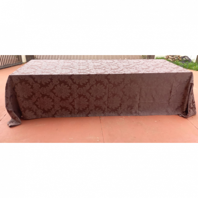 FORRO BUFFET JACQUARD MARROM