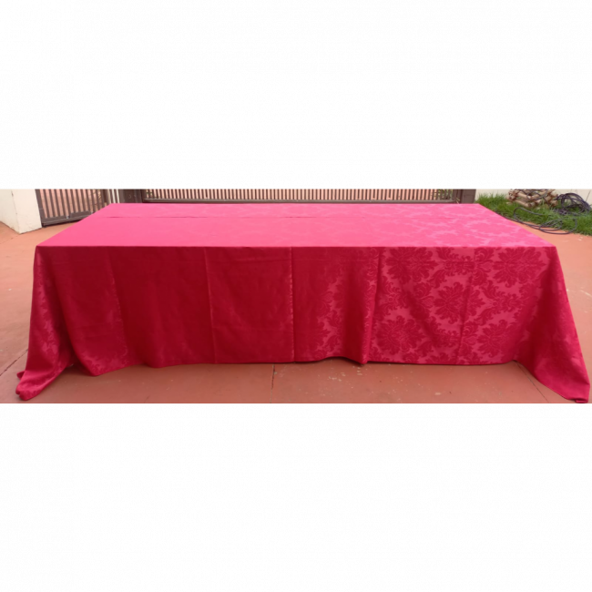 FORRO BUFFET JACQUARD VERMELHO