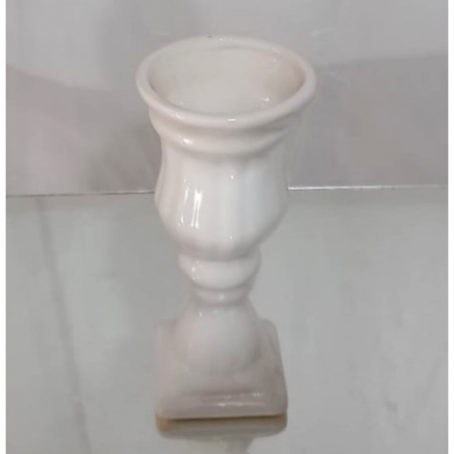 VASO DE PORCELANA BRANCO