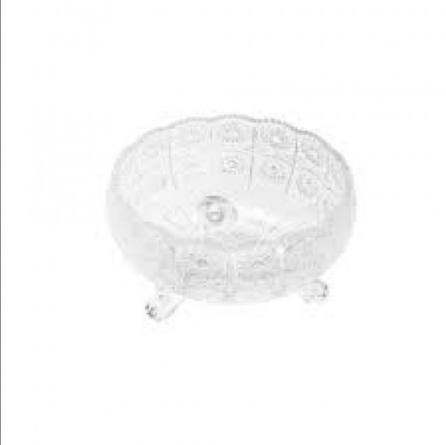 BOWL CRISTAL TRANSPARENTE GG
