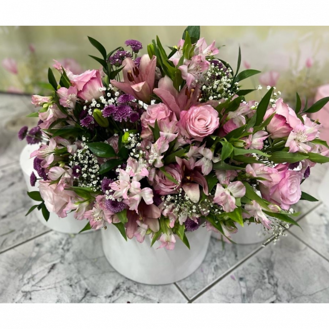 Arranjo de flores naturais TAM G