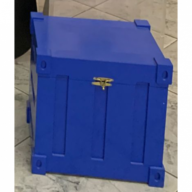 Baú azul