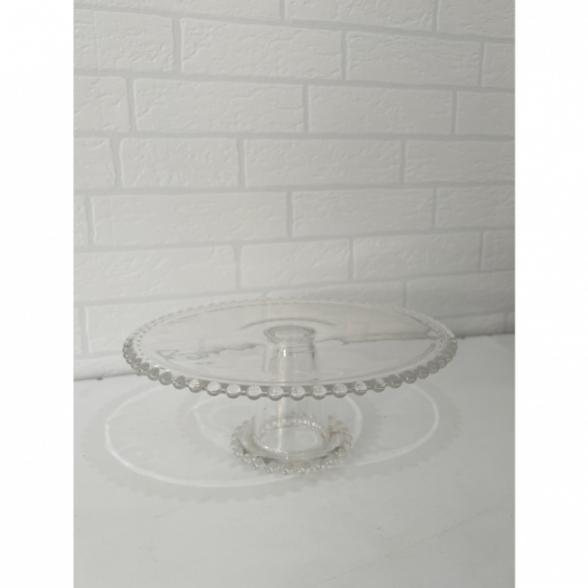 Boleira de vidro cristal P