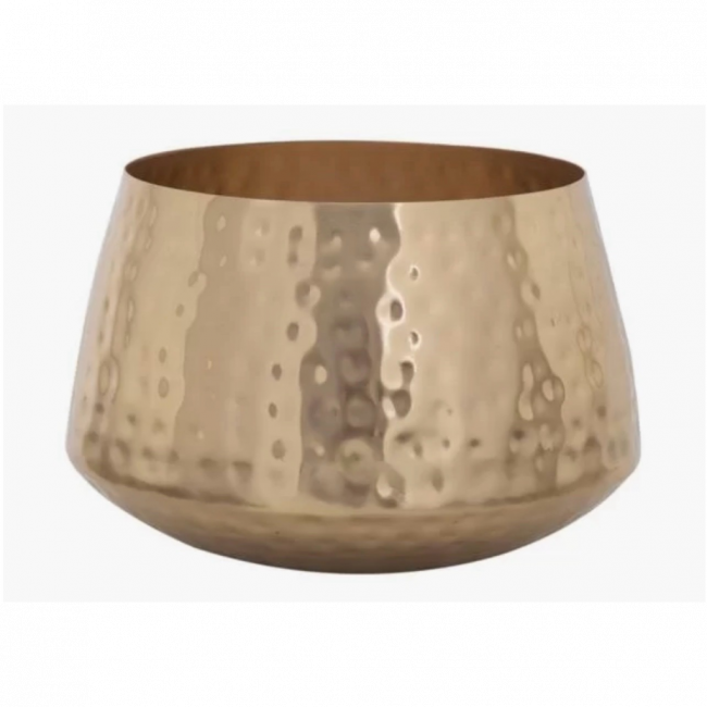 Bowl vaso cachepo dourado