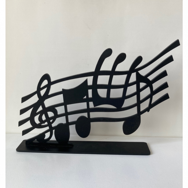 Música notas musicais