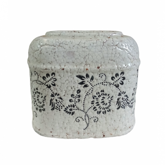VASO - CONCRETO - MODELO CONE ARABESCOS M (2-A-1)