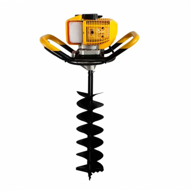 Perfurador de Solo Simples à Gasolina 2T 2,5 HP 52CC com Broca - MGL BY CSM- AV. Torres