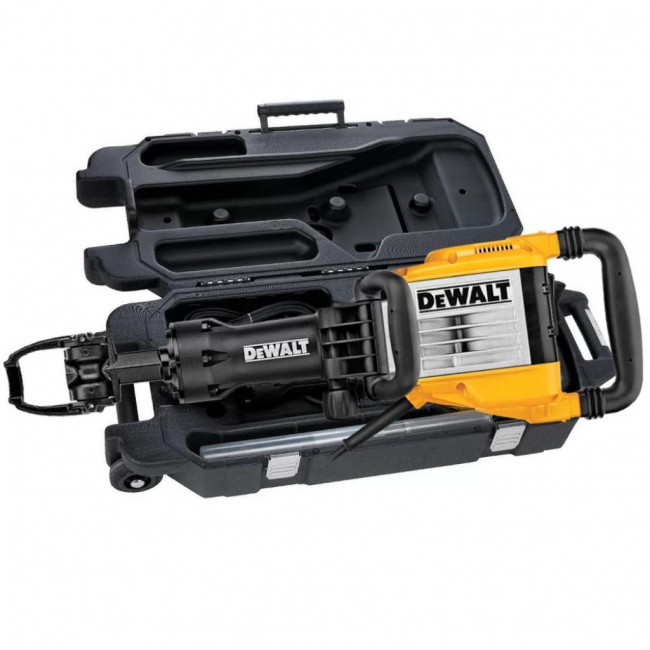 Martelo Demolidor Encaixe Hexagonal 1.1/8 Pol. 35J 16Kg 1600W com Ponteiro e Maleta - DEWALT - CBA/MT