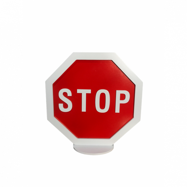 Placa STOP