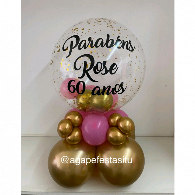Balão Buble ( Cor a Escolher)