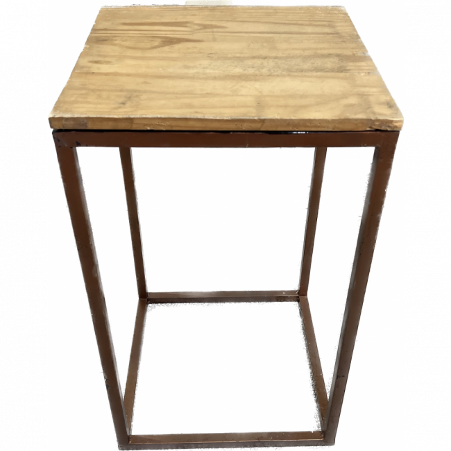 Mesa de ferro cobre p