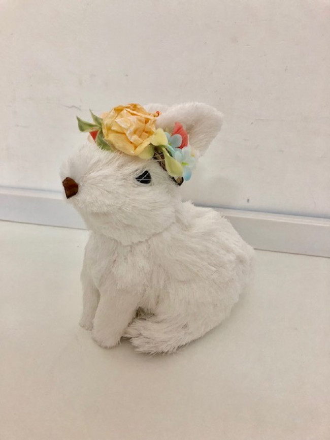 COELHO BRANCO TIARA FLORES P