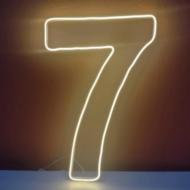 Número 7 Led