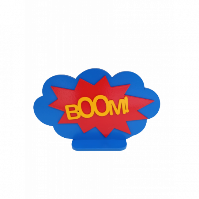 PLACA BOOM