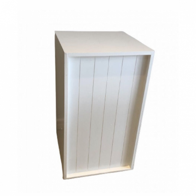 Mesa Listras Branca Grande