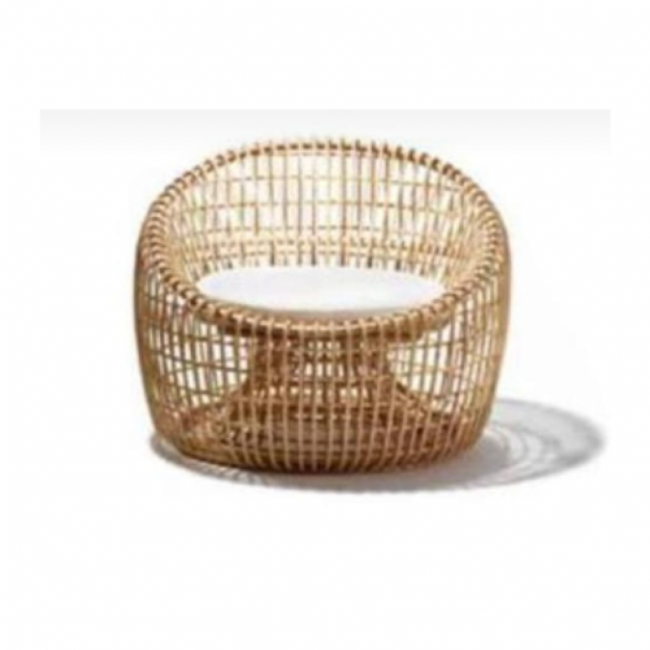 POLTRONA RATTAN CORDAS SINTETICA