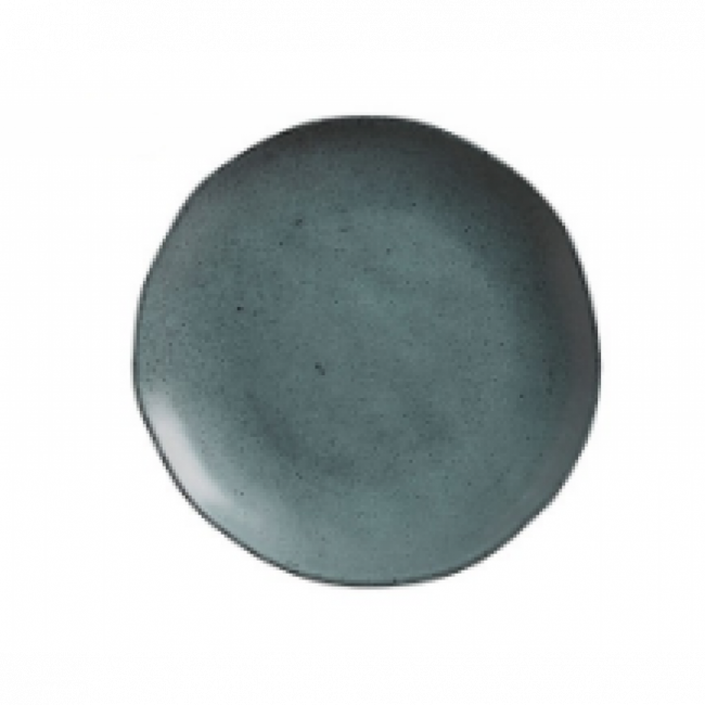 PRATO SOBREMESA ORGANICO PETROLEUM AZUL