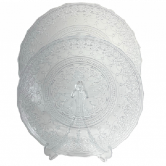 SALADEIRA VIDRO RAINHA 30CM