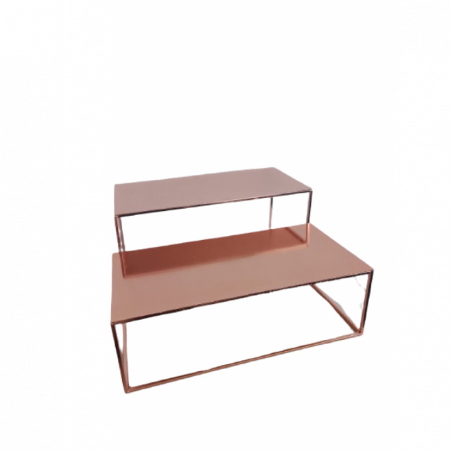BASE PARA DOCES RETANGULAR ROSE GOLD G