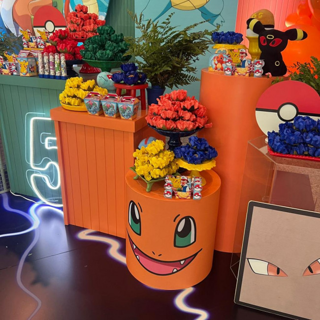 ..Pokemon - Cilindro G1 - 80cm (A) x 50cm (D) Pokebola Cilindro com capa