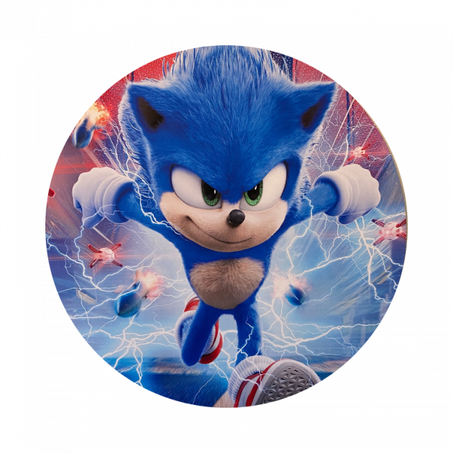 Painel Redondo - Sonic