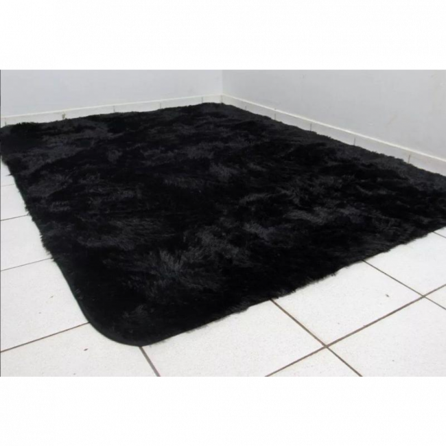 Tapete 6x3m - Pelo Preto