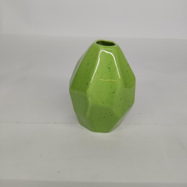 Vaso Geométrico Verde PP