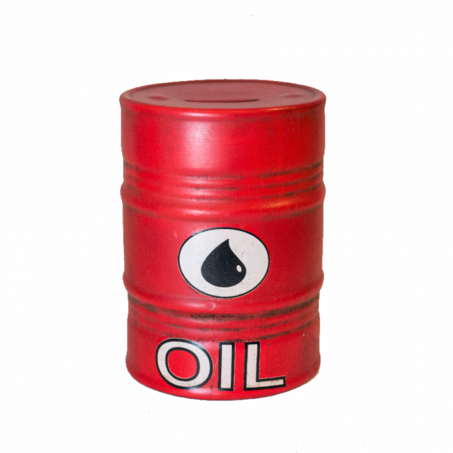 LATA OIL VERMELHO CERAMICA