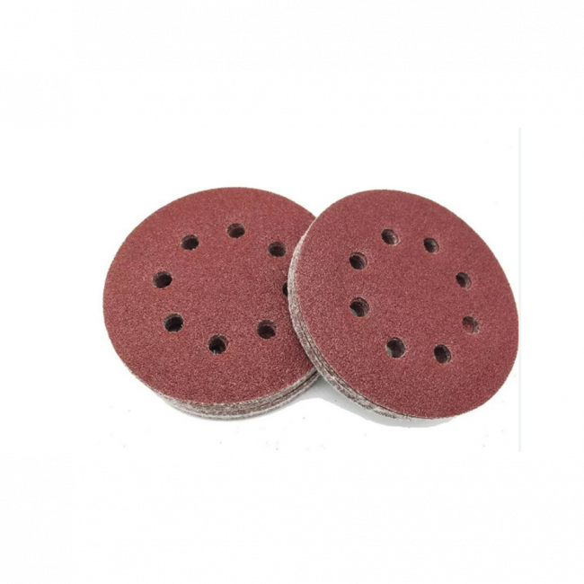 Lixa Starfer Com Velcro 125mm Lixadeira Orbital P120