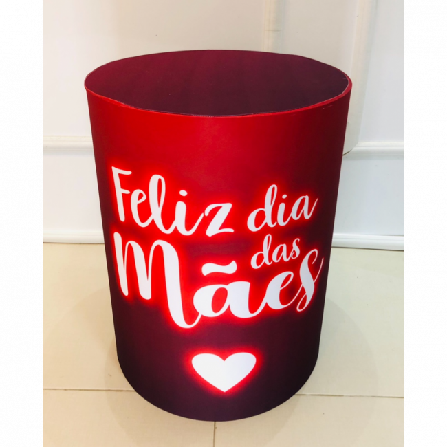 CAPA PARA CILINDRO M FELIZ DIA DAS MÃES